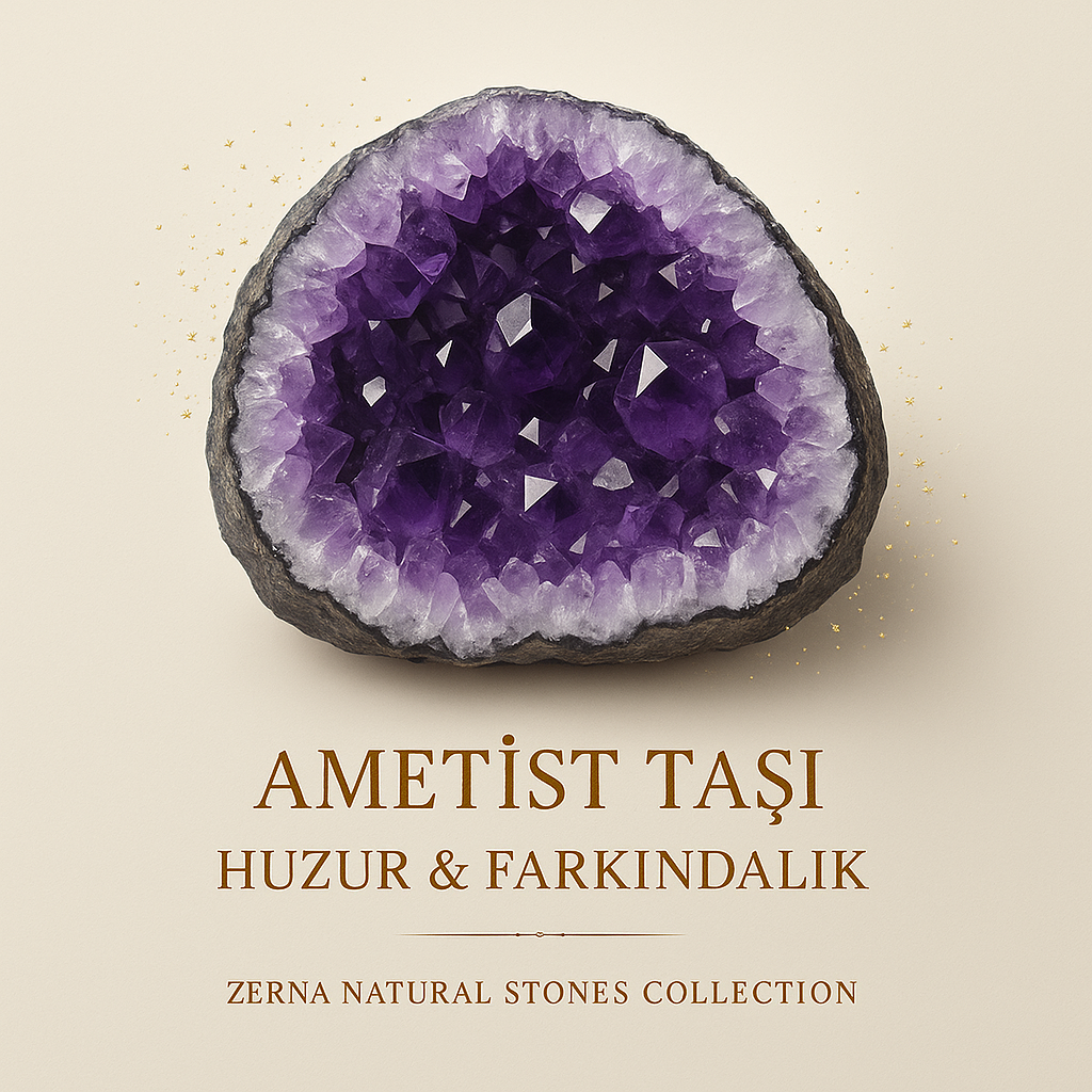 Ametisit Doğal Taş Bileklik